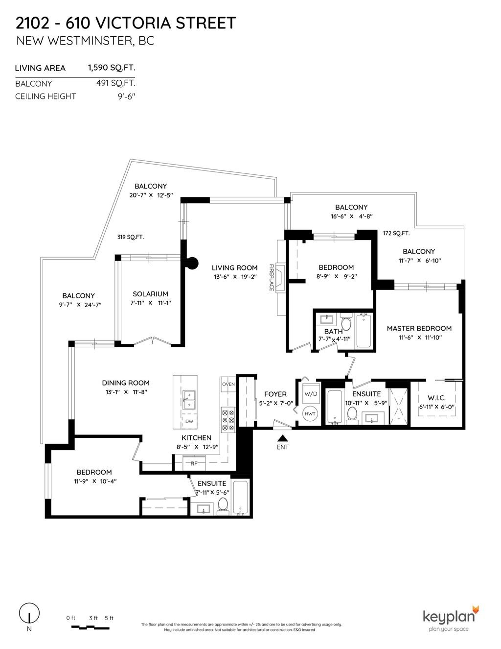 610 Victoria St, #2102