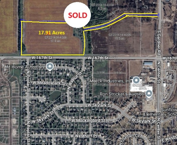 17.91 Acres - Gardner