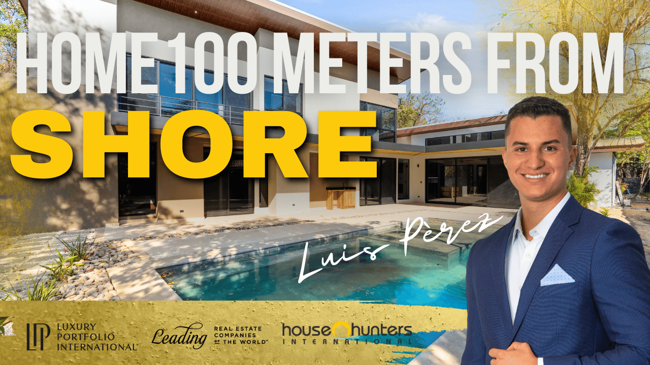 Touring a Luxury Home that Epitomizes Coastal Elegance, Located Just 100 Meters from Playa Grande!