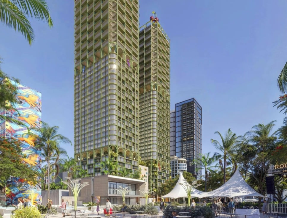 June 2025 | LivWrk unveils ambitious three-tower apartment development in Wynwood Arts District
