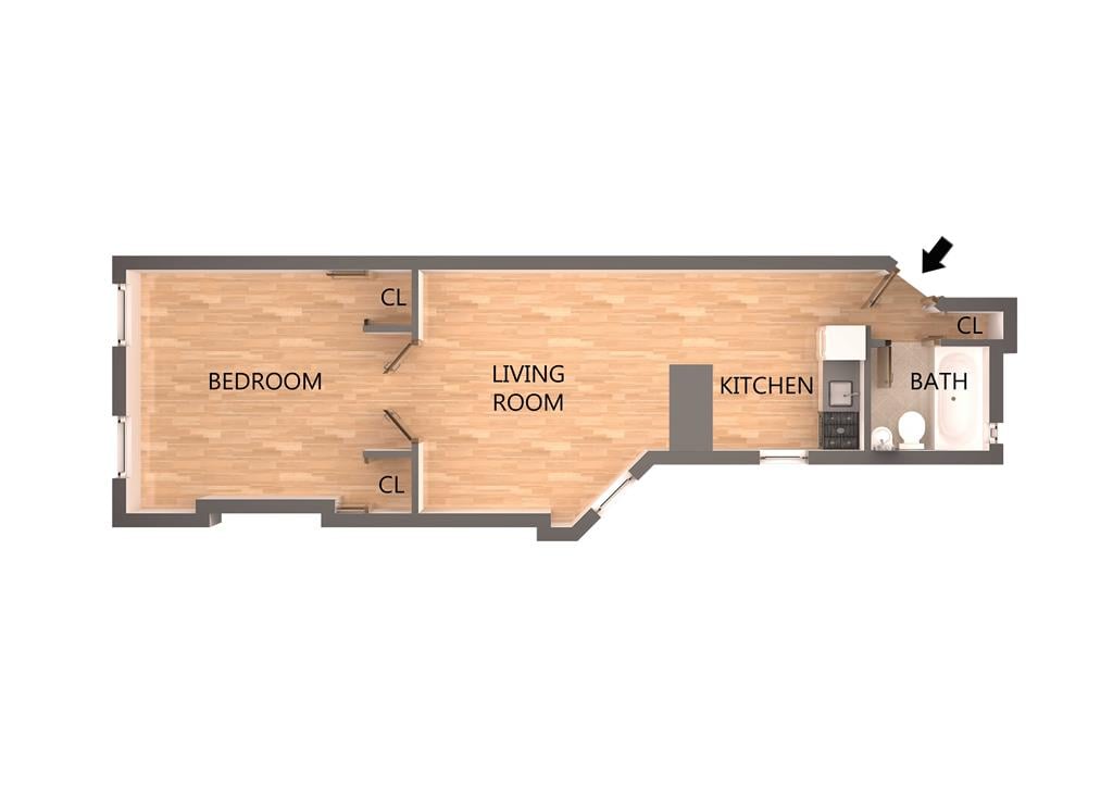 715 East 5th Street, Apt 3-B
