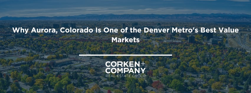 Aurora, Colorado value-market article banner from Corken + Company.