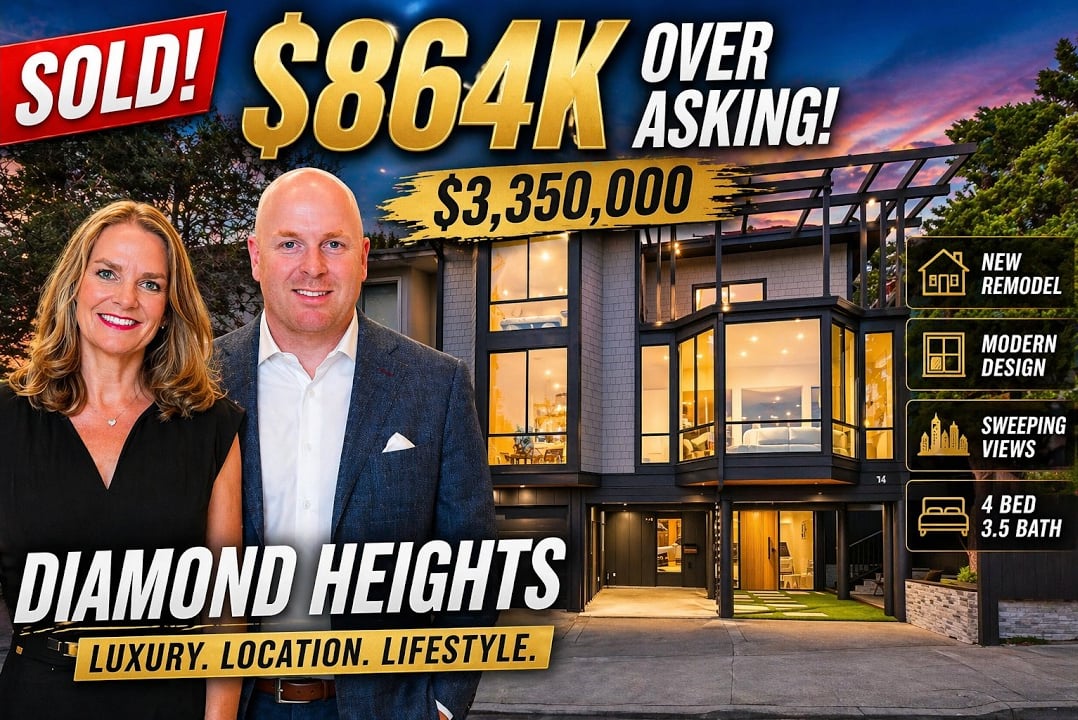 A Must See Home in Diamond Heights, SF