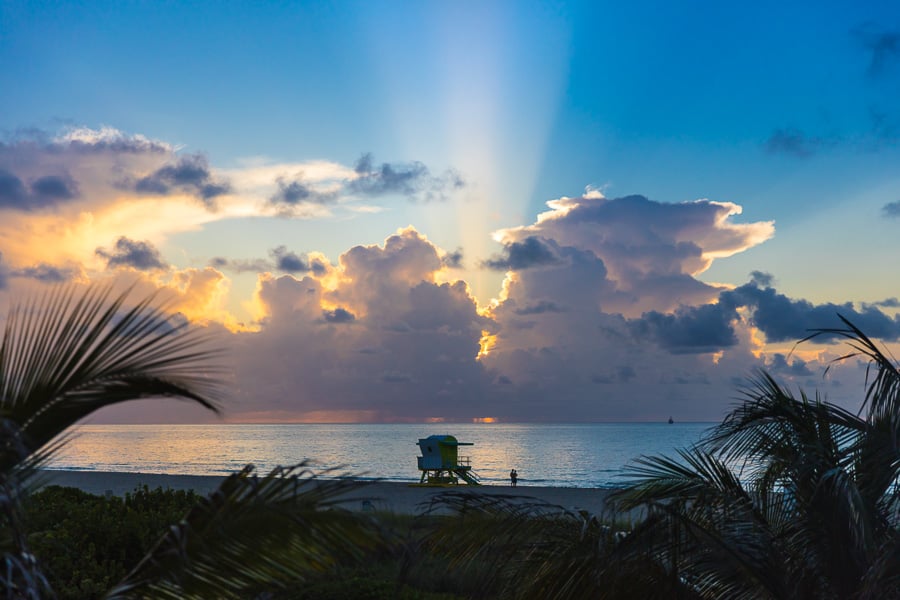 Sunrise over the Atlantic