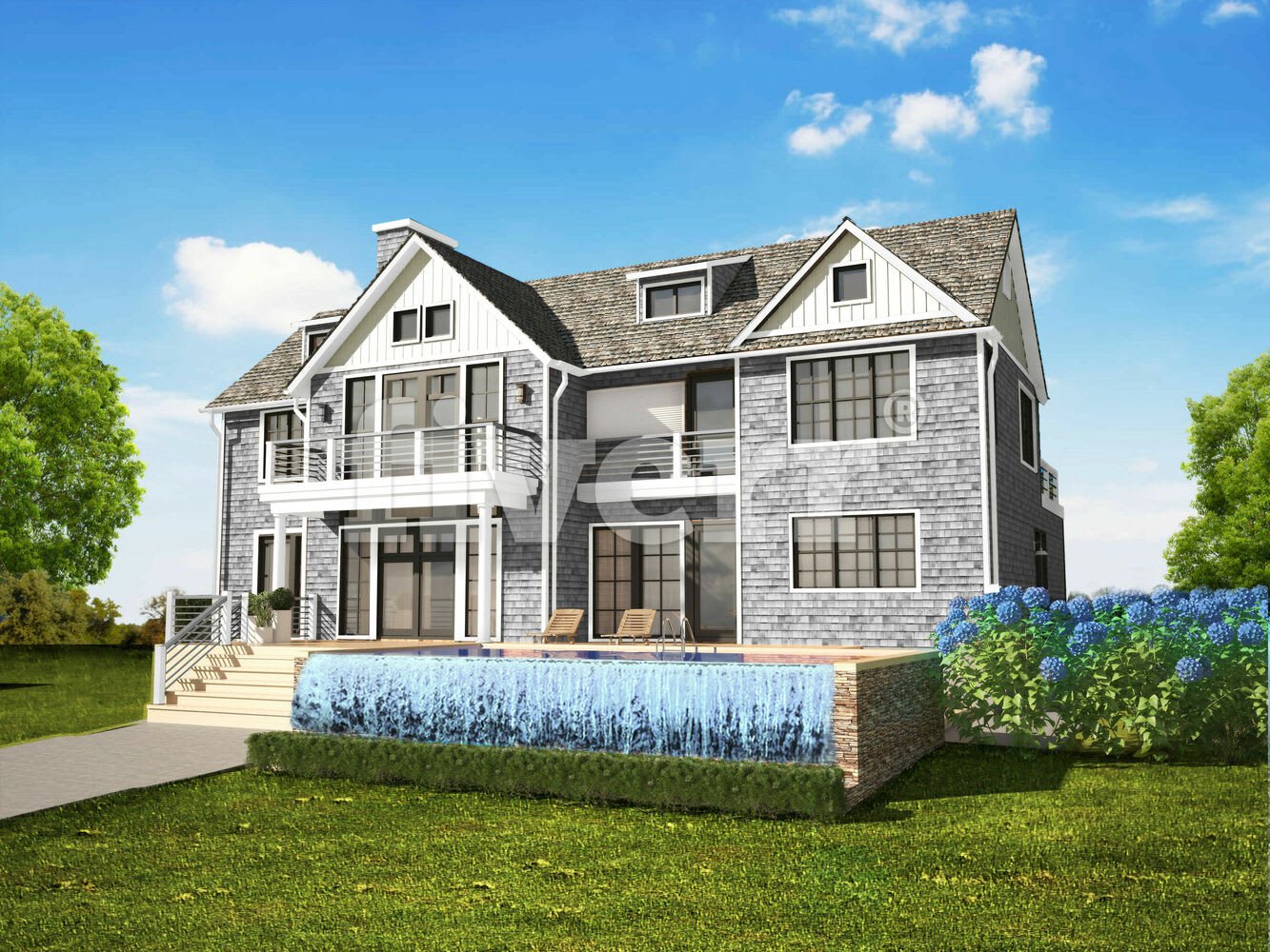Light-Filled Waterfront Cottage