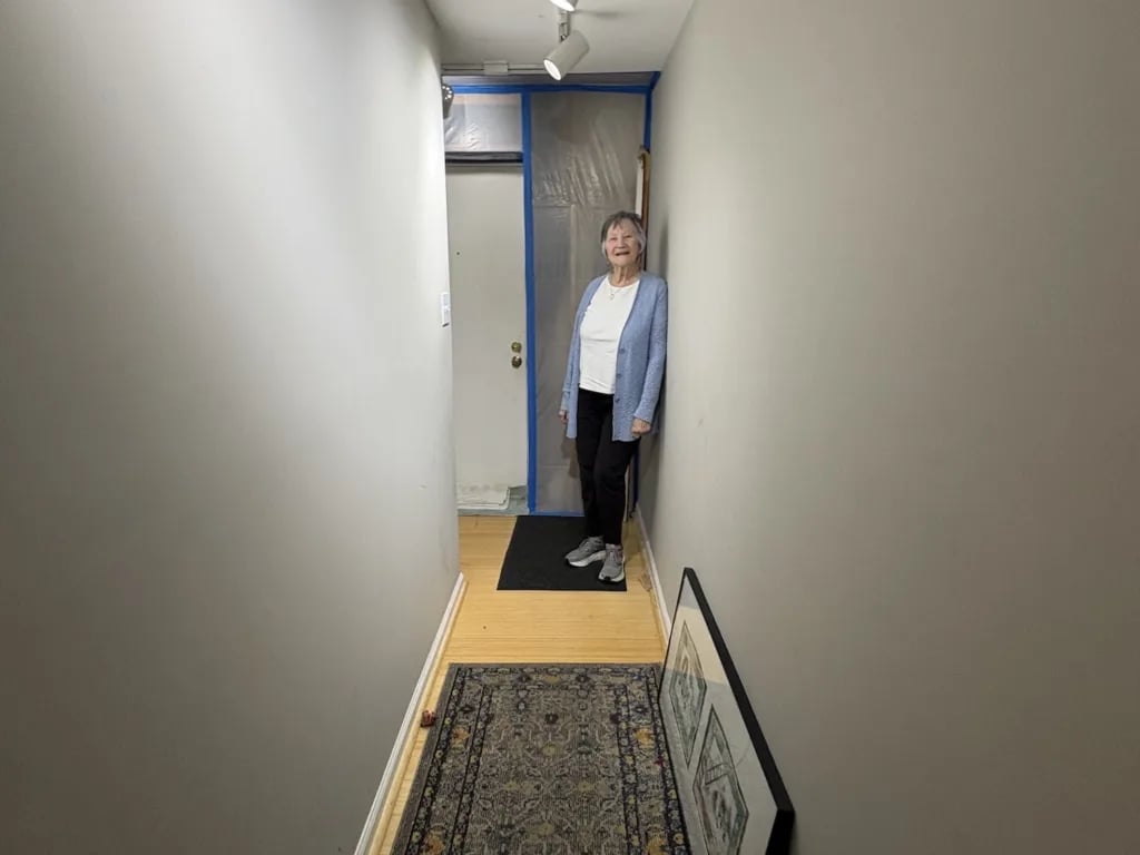 In a near-empty St. Louis condo, life remains on hold one year after the tornado