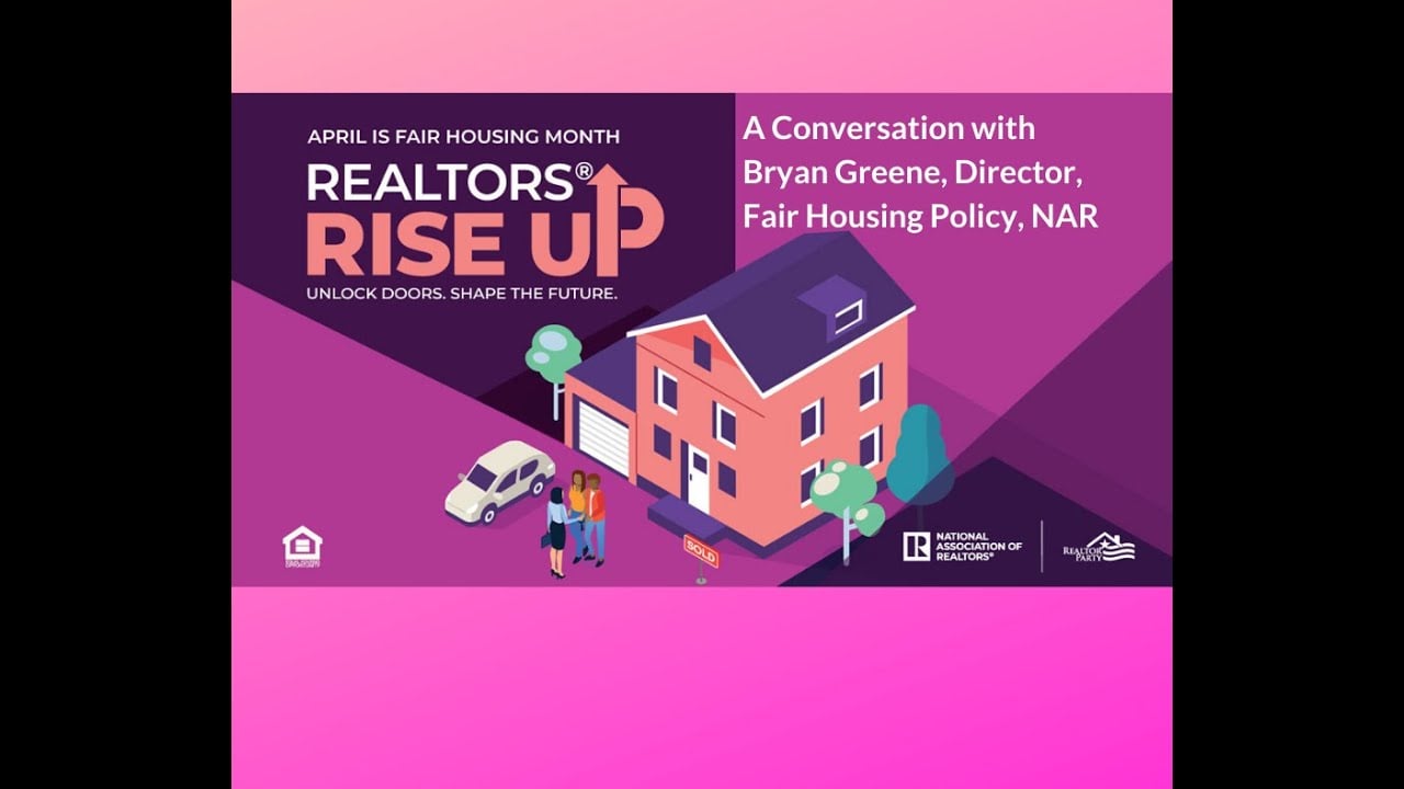 GPAR's Fair Housing Conversation w/ Bryan Greene, Director NAR Fair Housing Policy 4/24/2020