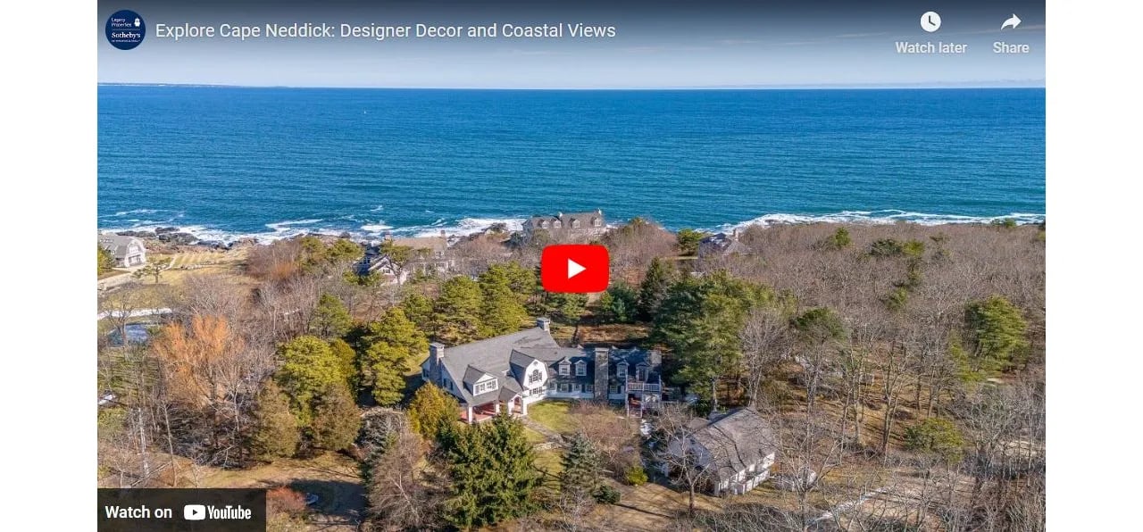 Video of The Week: Experience Cape Neddick- Designer Decor and Coastal Views