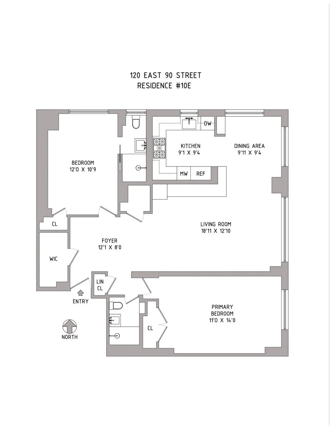 120 East 90th Street #10E
