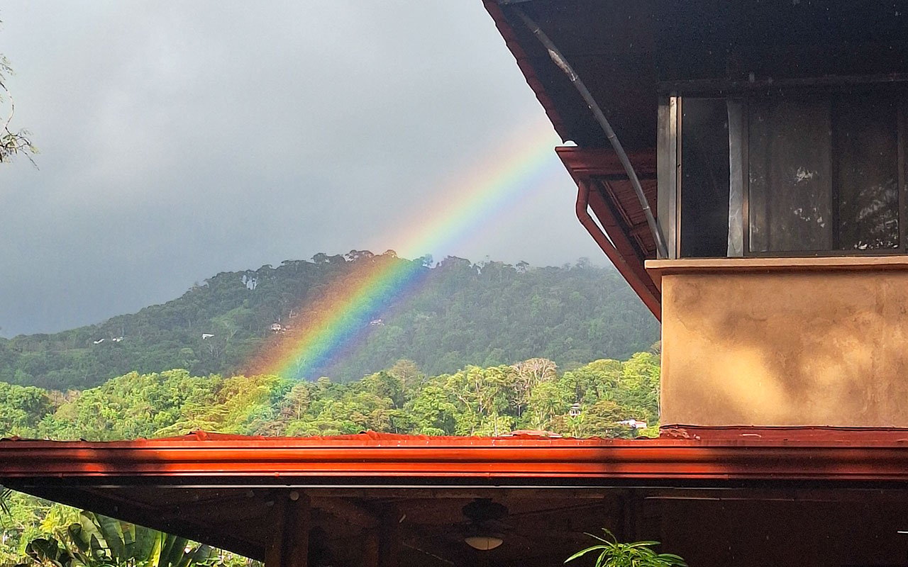 Tropical Getaway with Two Villas and Lush Gardens Near the Heart of Uvita