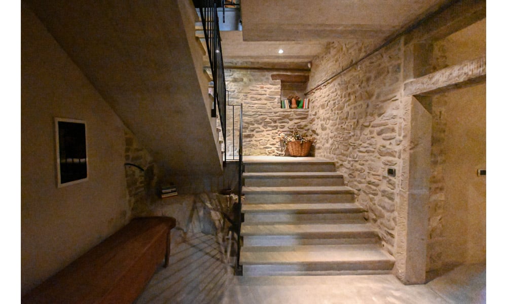Stone Farmhouse Immersed In Nature