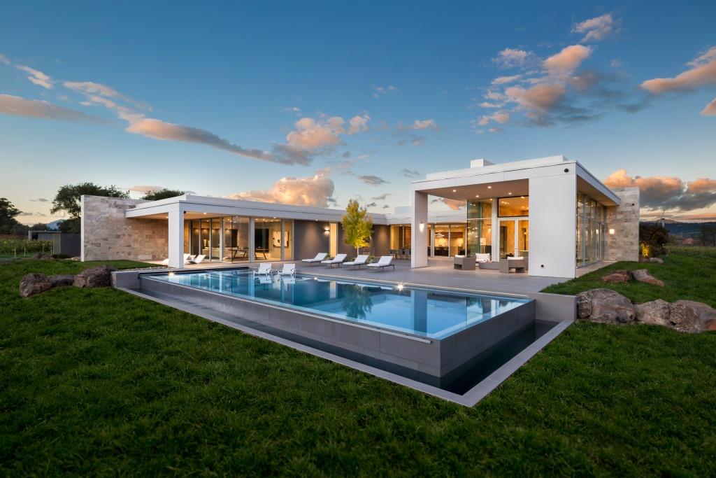 Newly Constructed Vineyard Estate in Napa Valley Is Asking $42M