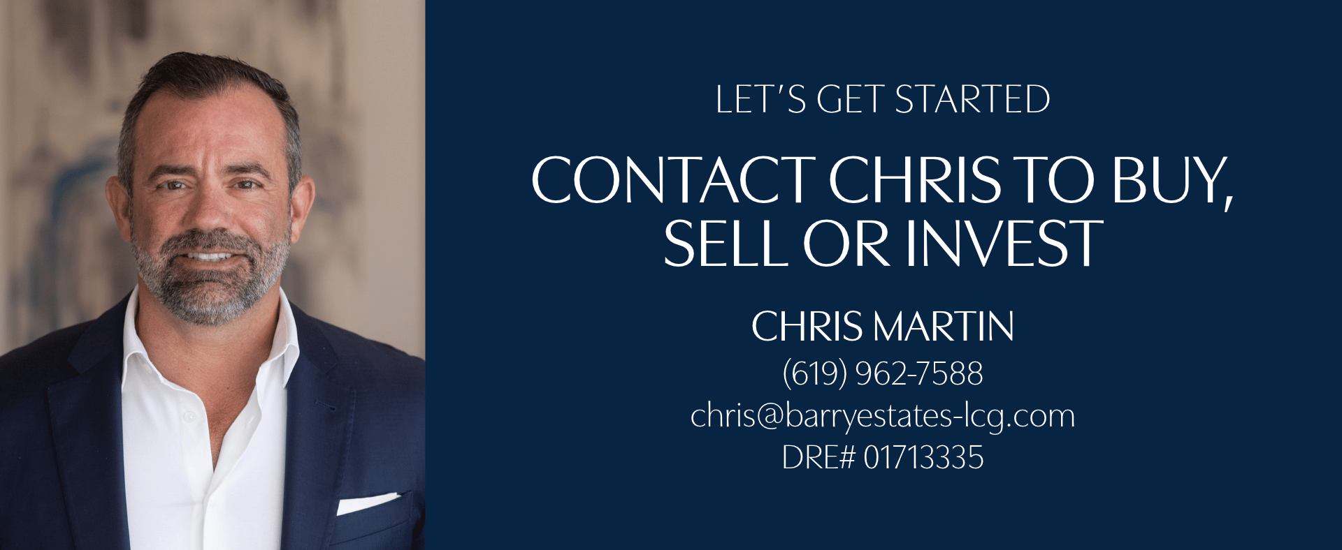 Chris Martin, Luxury Coast Group | Barry Estates agent