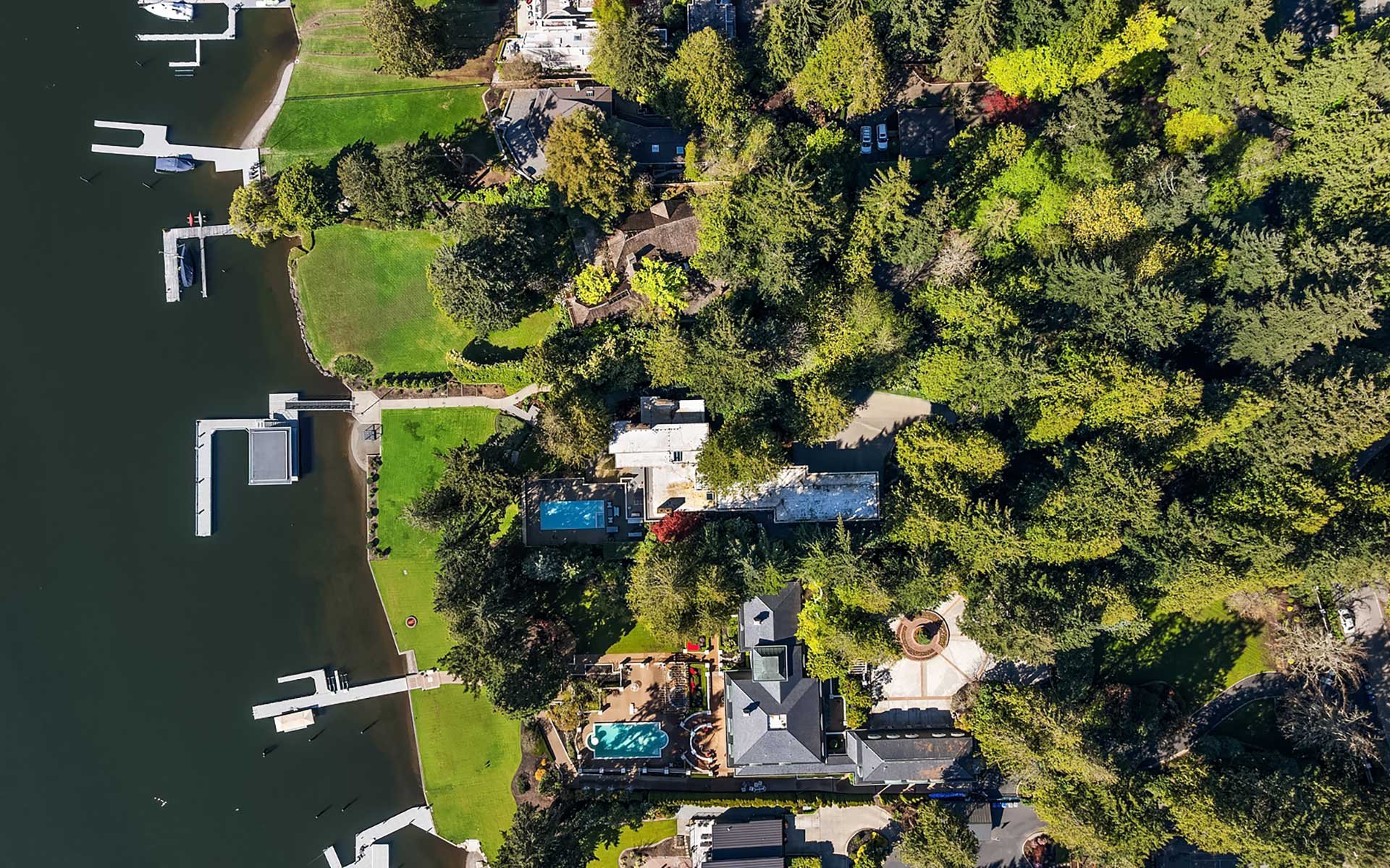 Gated Hunts Point Waterfront Contemporary with a Stunning Olson Kundig Refresh