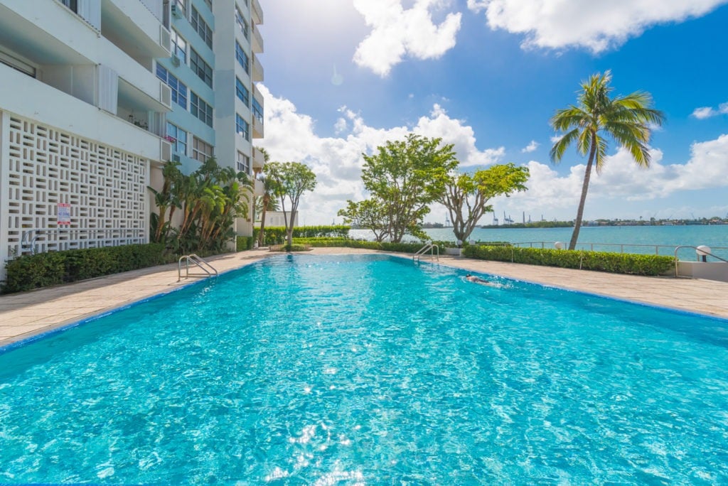 Cool Lapidus Designed Venetian Belle Isle Lists for $329,000!