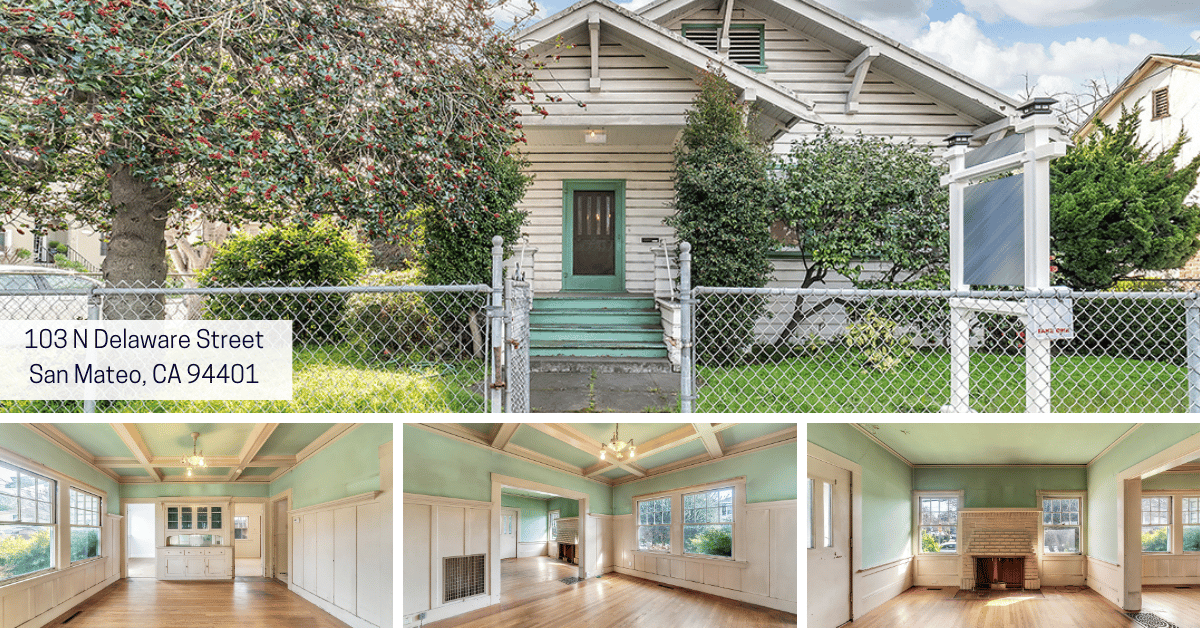 Fixer Opportunity Just Listed in San Mateo! Fantastic Floor Plan, Incredible Price- $950,000