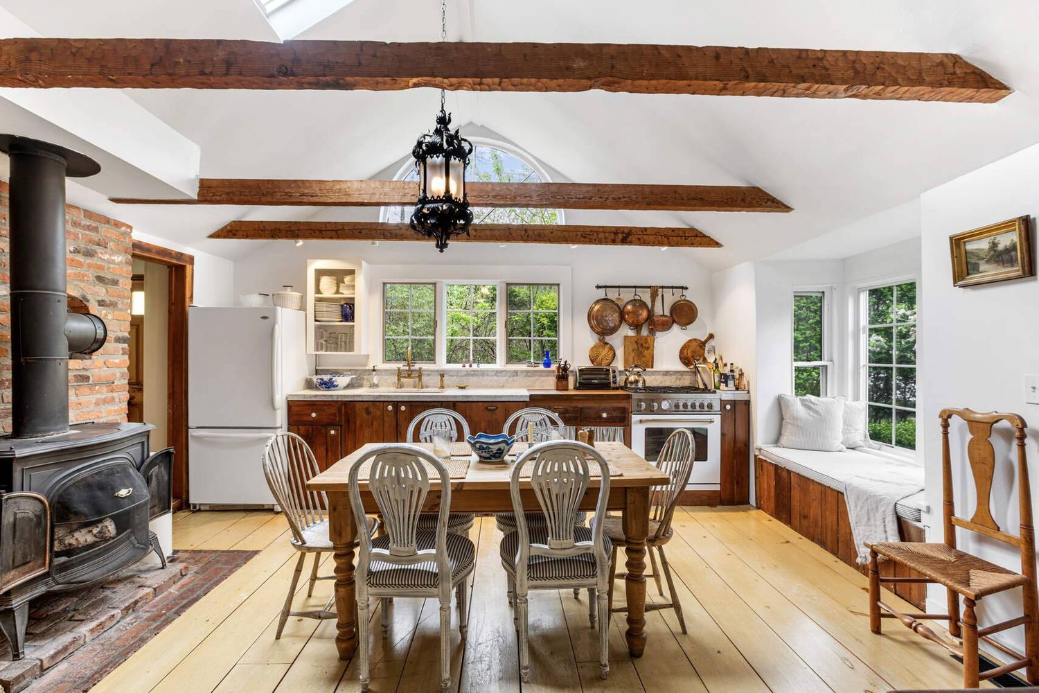 A Historic Village Classic in Coveted Redwood, With Pool