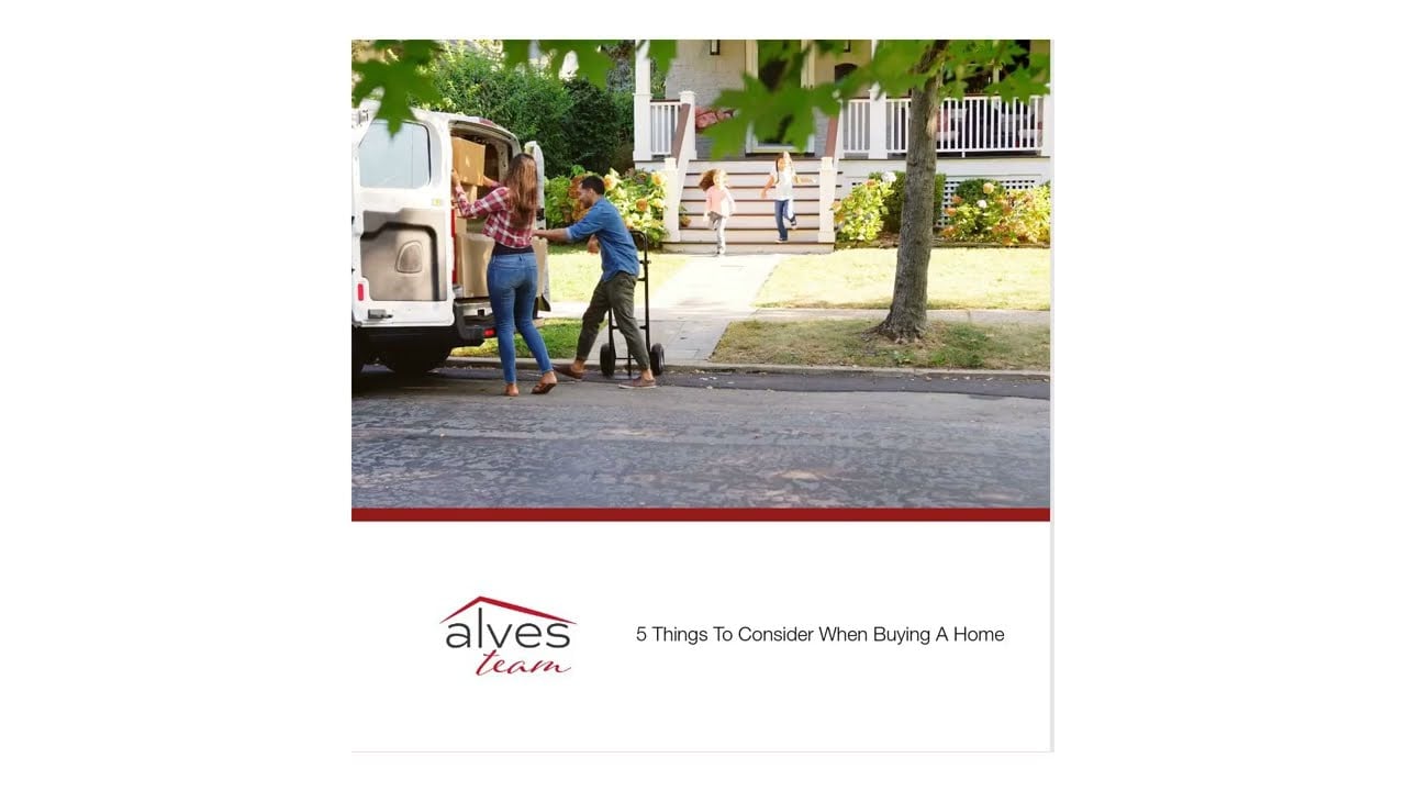 5 Things to Consider when Buying a Home