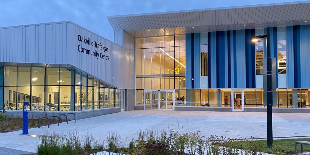 Oakville Trafalgar Community Centre Exterior