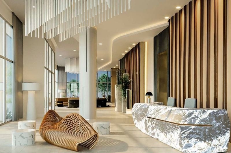 Natiivo Fort Lauderdale lobby desk 