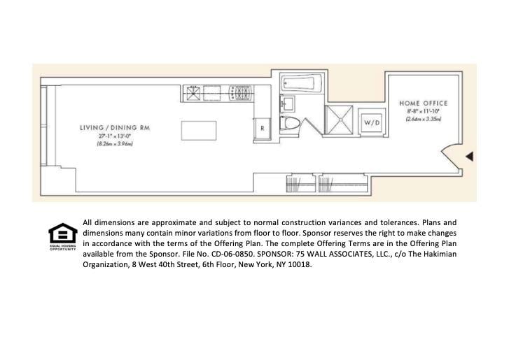 75 Wall Street, Apt 34-E