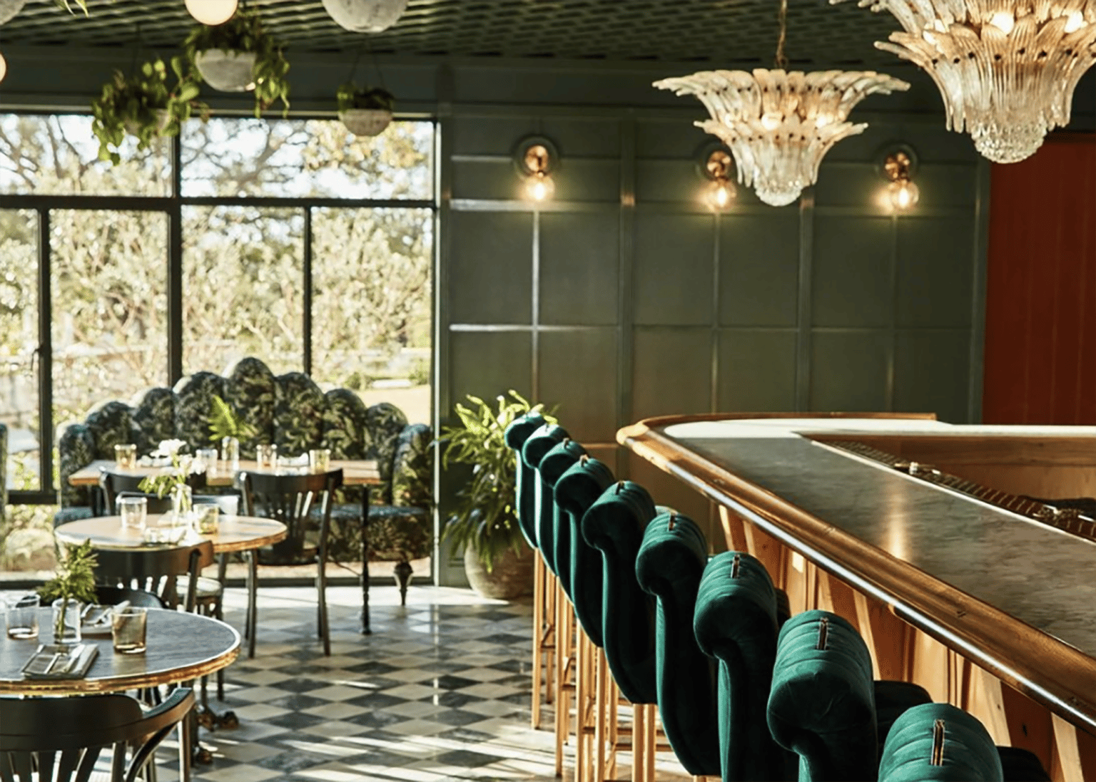 Guest houses with green lawn