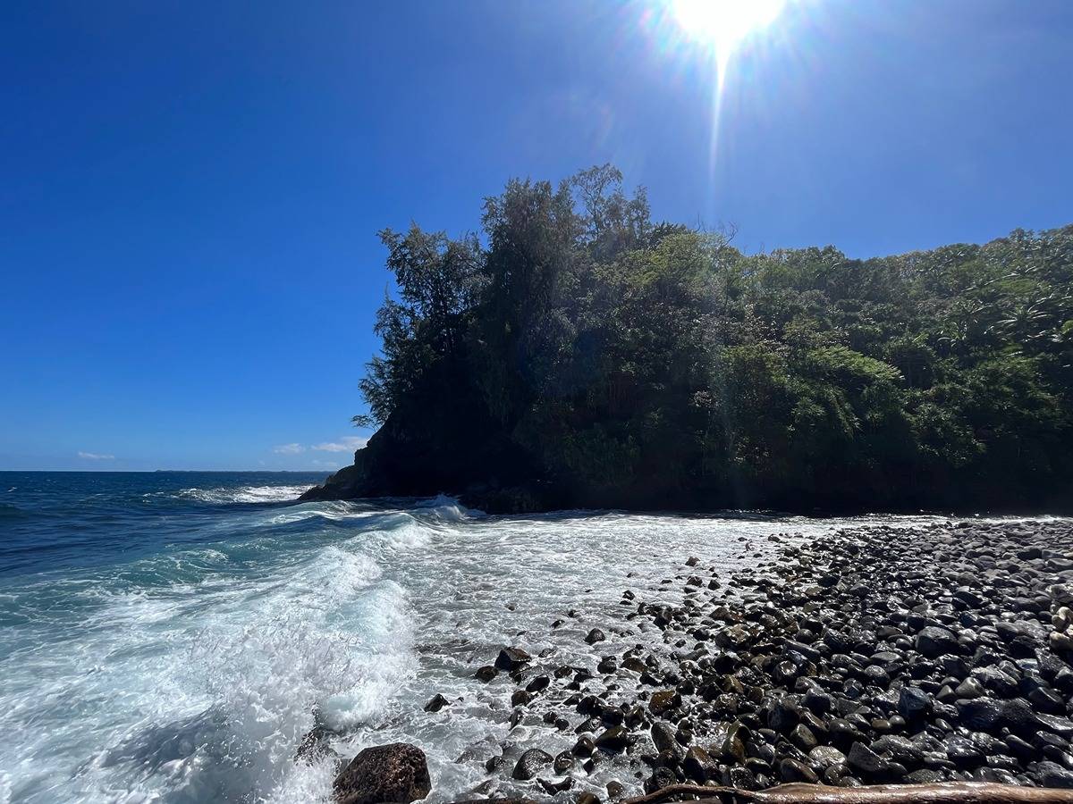 HAMAKUA COAST BIG ISLAND - OCEANFRONT 40 ACRES - WATERFALLS