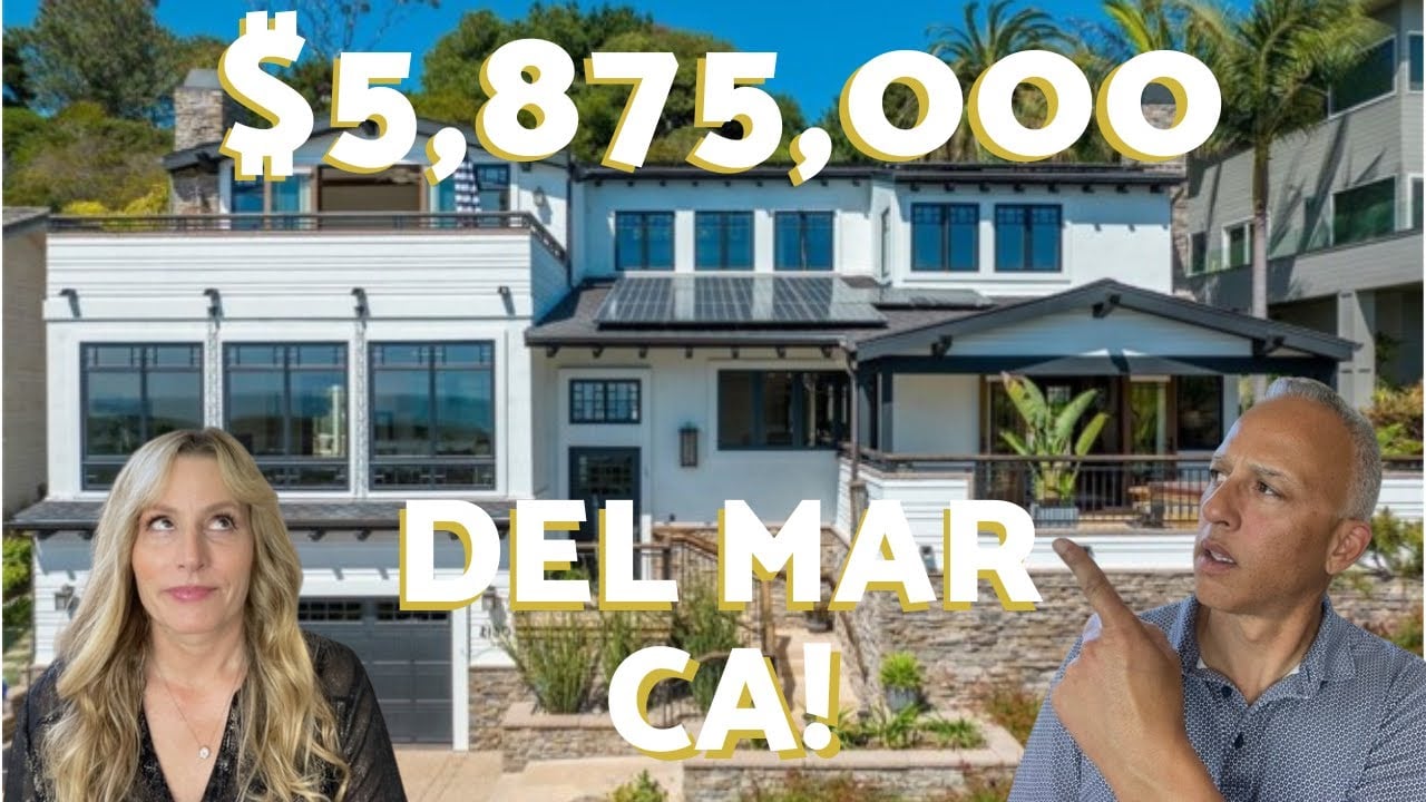 House for $5,875,000 in Del Mar, Ca I Living in Del Mar I San Diego, California Suburb