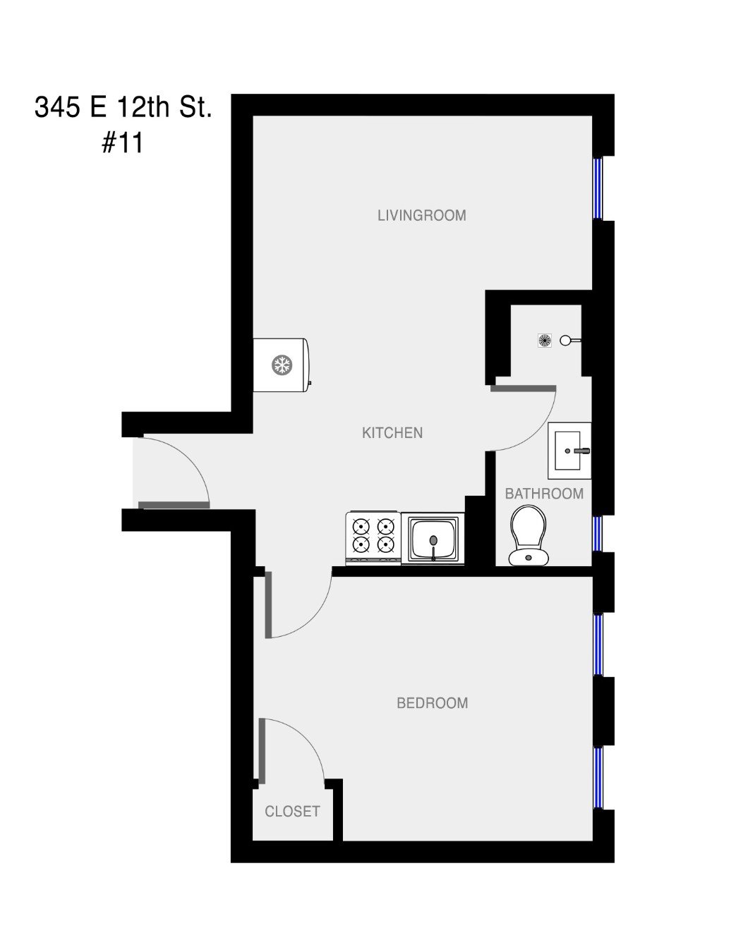 345 East 12th Street Unit: 11
