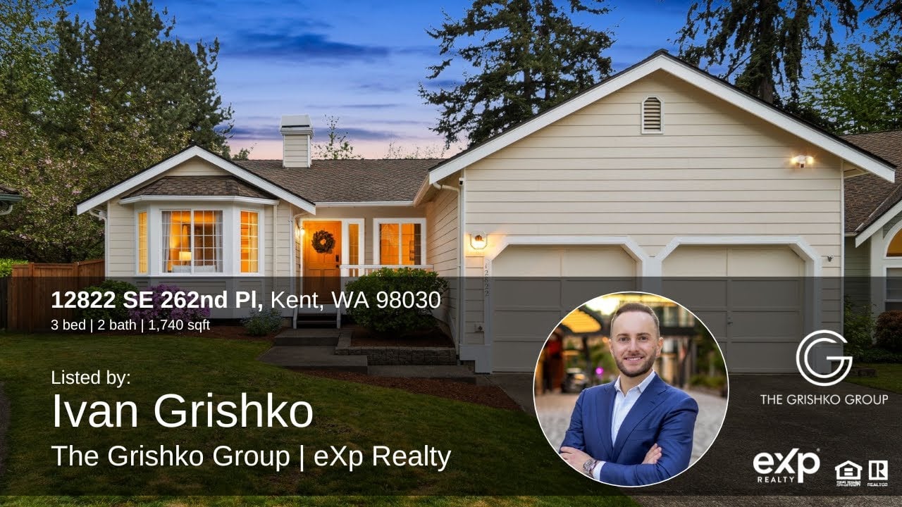 Kent WA Home Tour | Rambler with Modern Upgrades