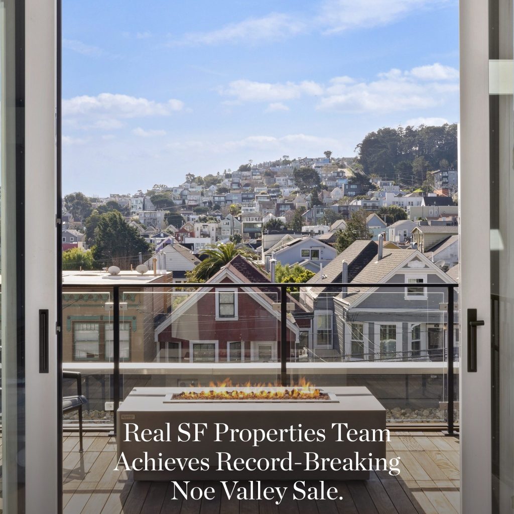 Corcoran Icon Properties’ Real SF Properties Team Achieves Record-Breaking Noe Valley Sale