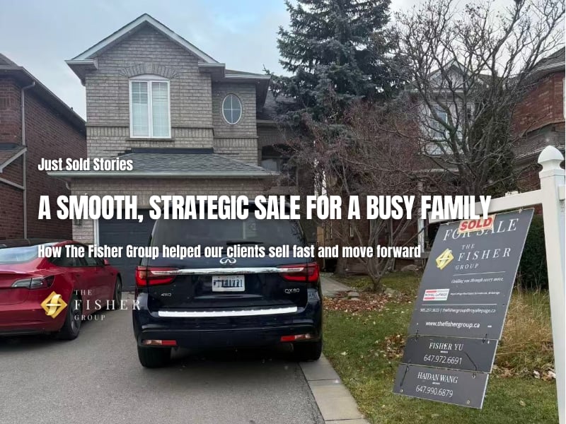 Just Sold in Oakville: A Smooth, Strategic Sale for a Busy Family