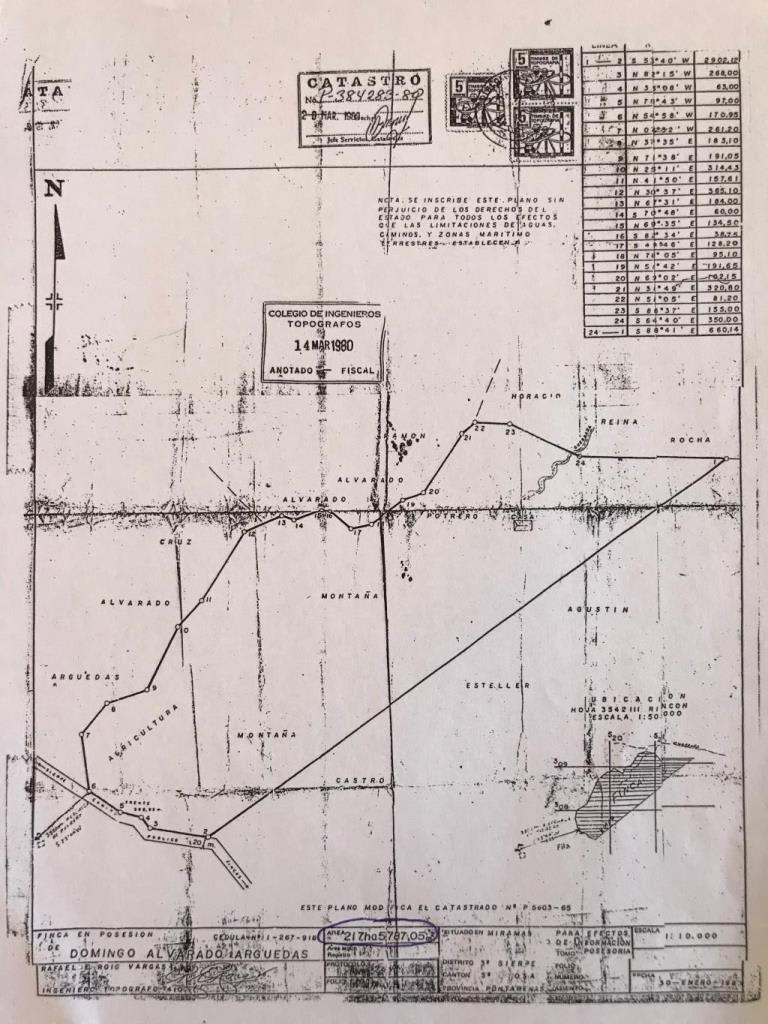 1836 Acre Farm With Streams and Primary Jungle at the Basin of Sierpe