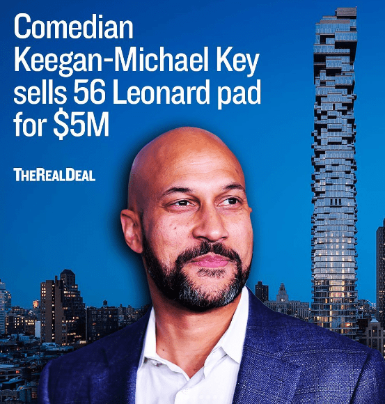 Comedian Keegan-Michael Key Sells 56 Leonard Pad for $5M