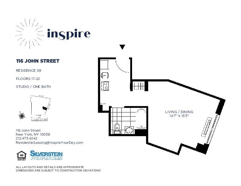 116 John Street, Apt 1809