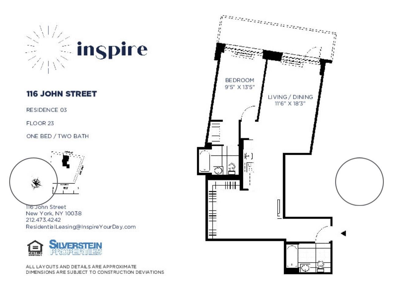 116 John Street, Apt 2303