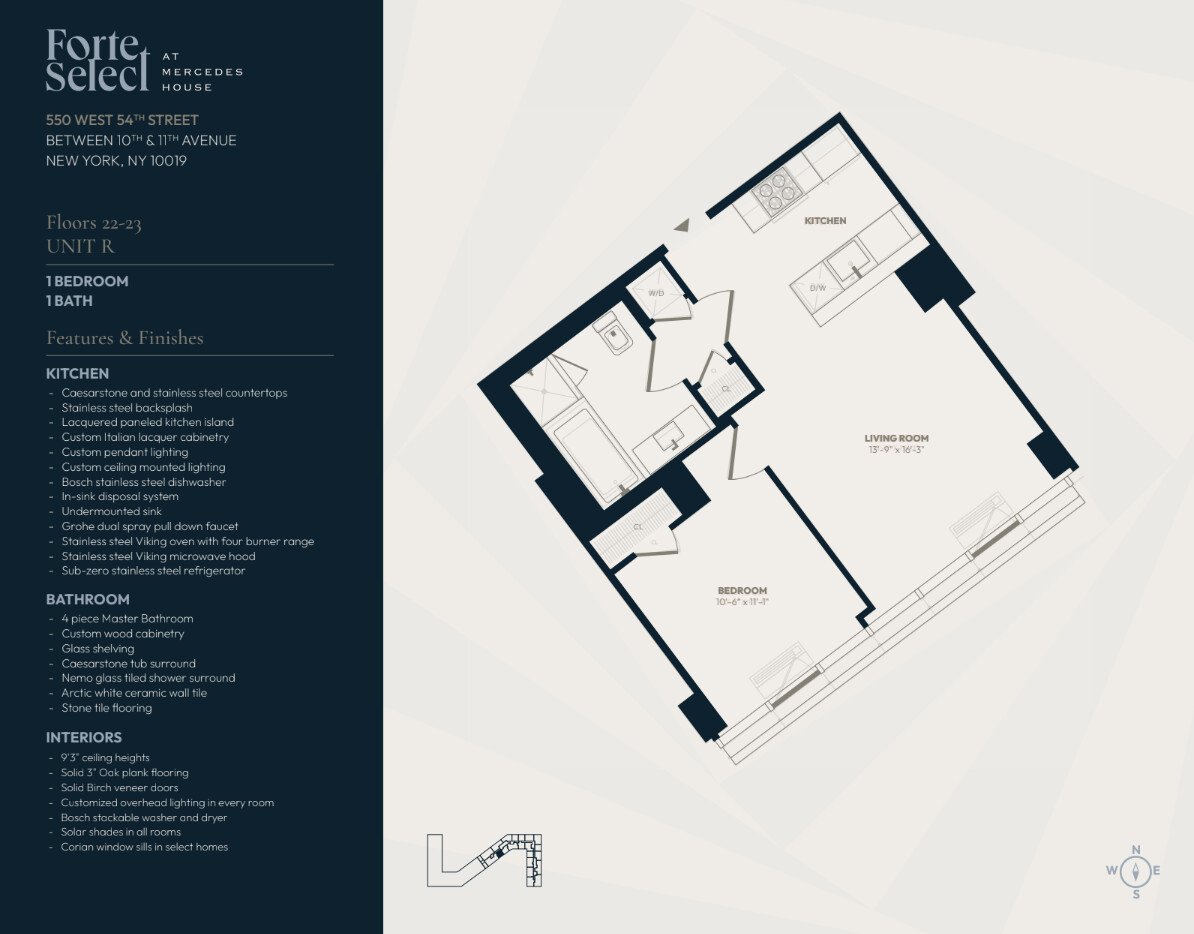 550 West 54th Street, Apt 22Z