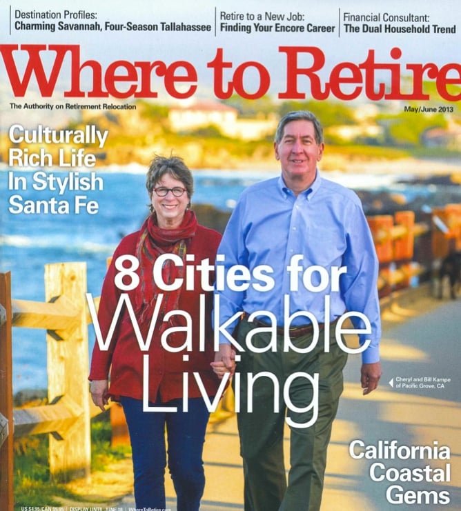 Where to Retire Magazine Features Charlottesville Walk Scores!