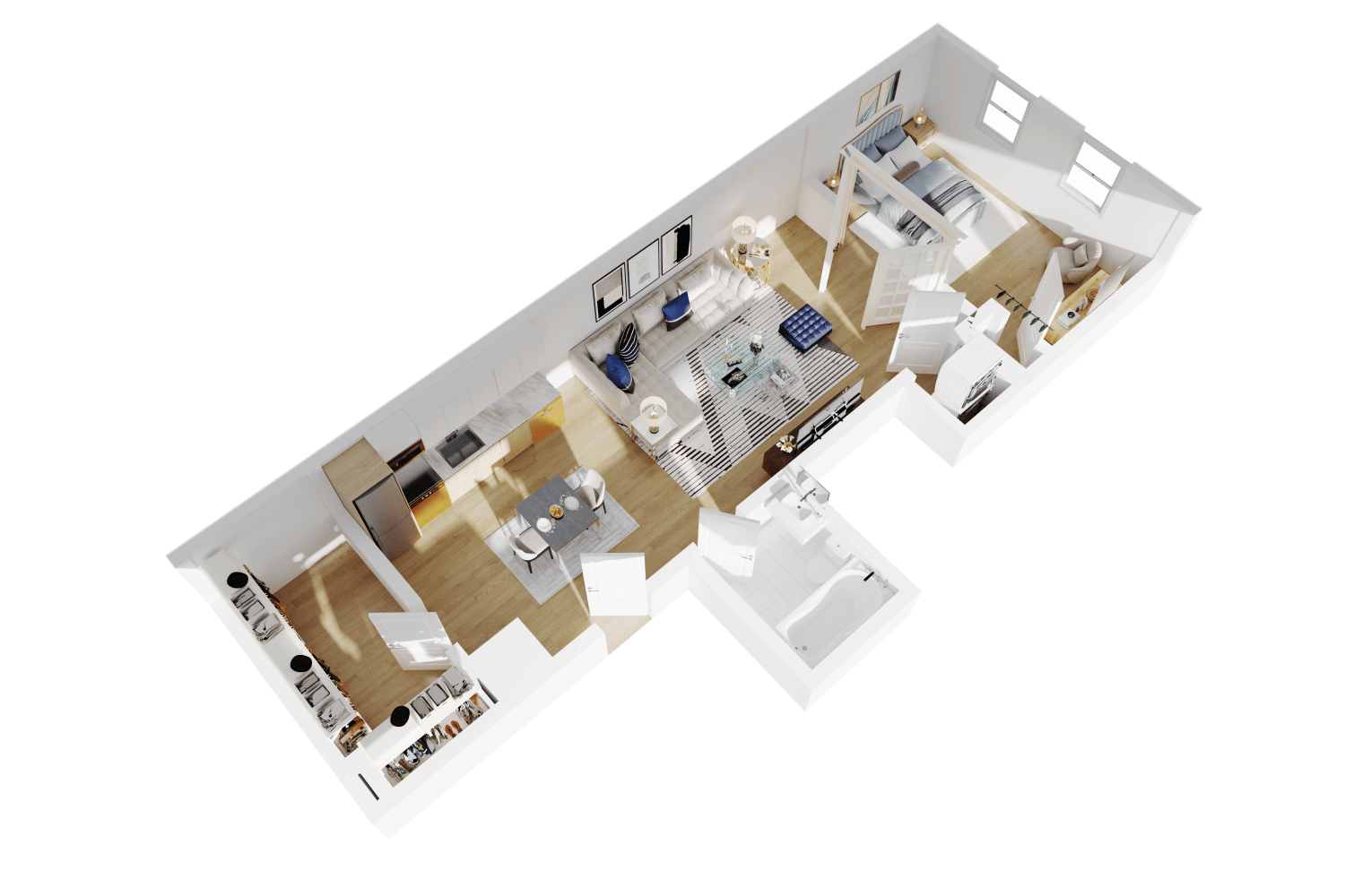 814 Macon Street, Apt A1