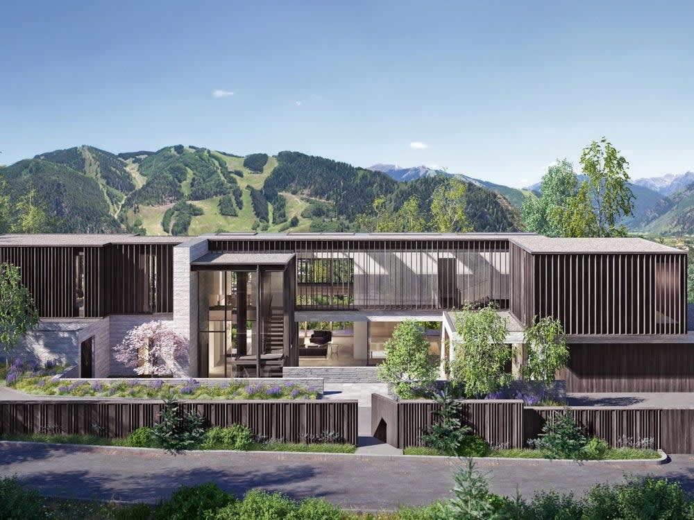 A minimalist mountaintop home is Aspen's most expensive sale this year at nearly $32 million — take a look inside