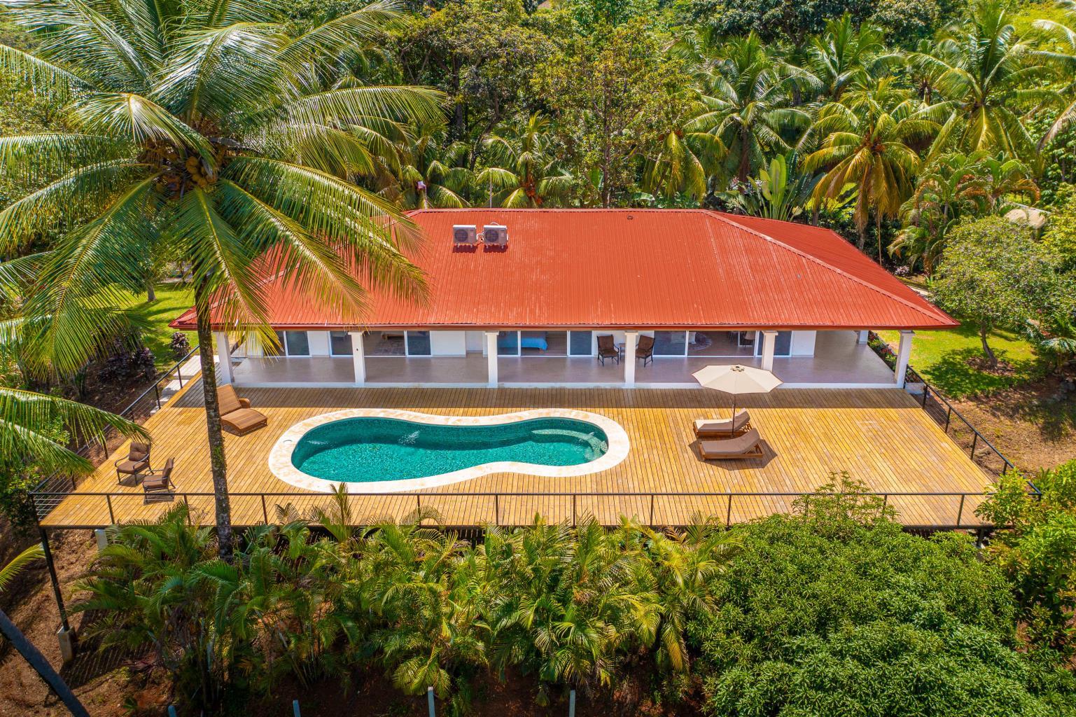 Gorgeous Hacienda-Style Home in Uvita with Ocean Views & in a Fantastic Location!!