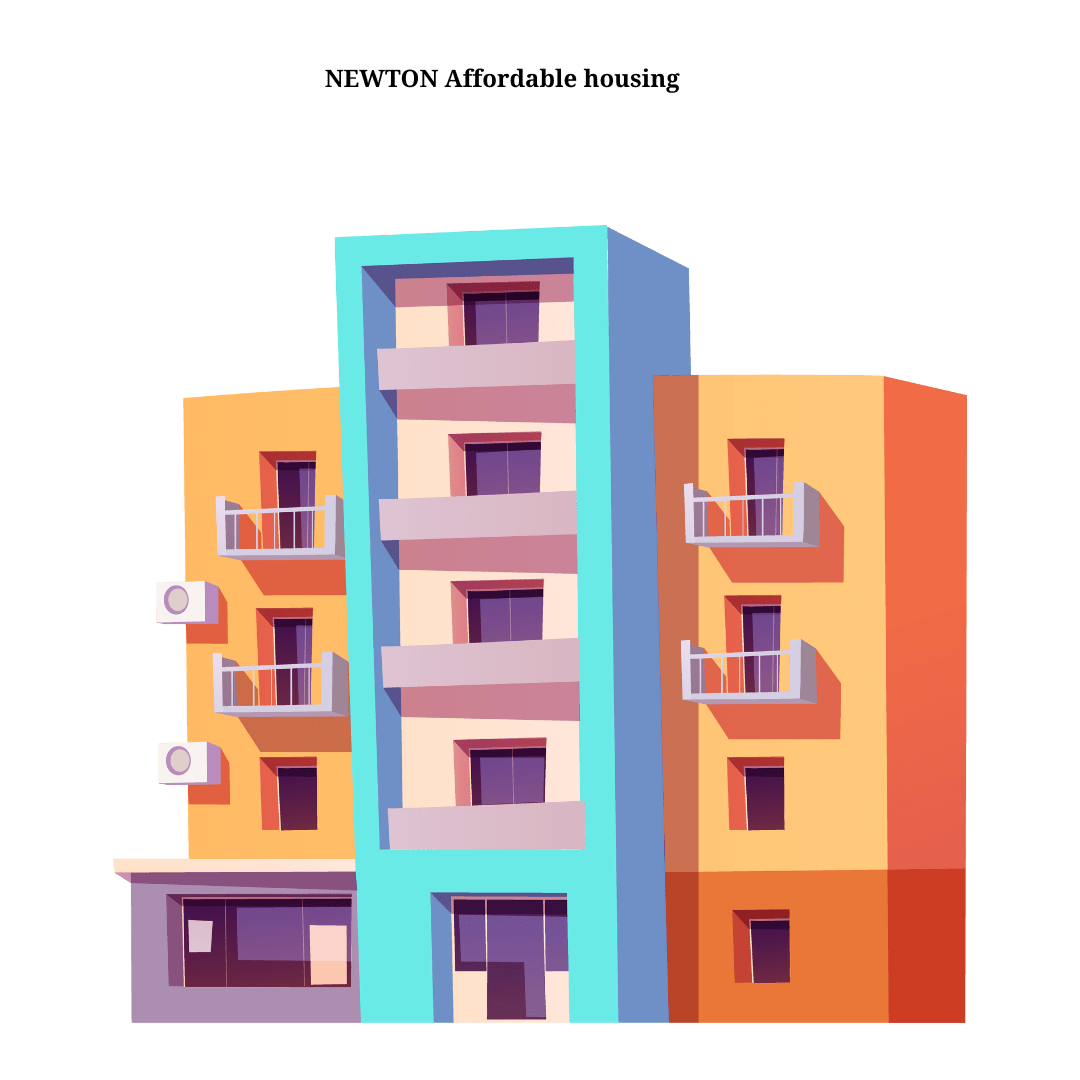 Apartment building graphic