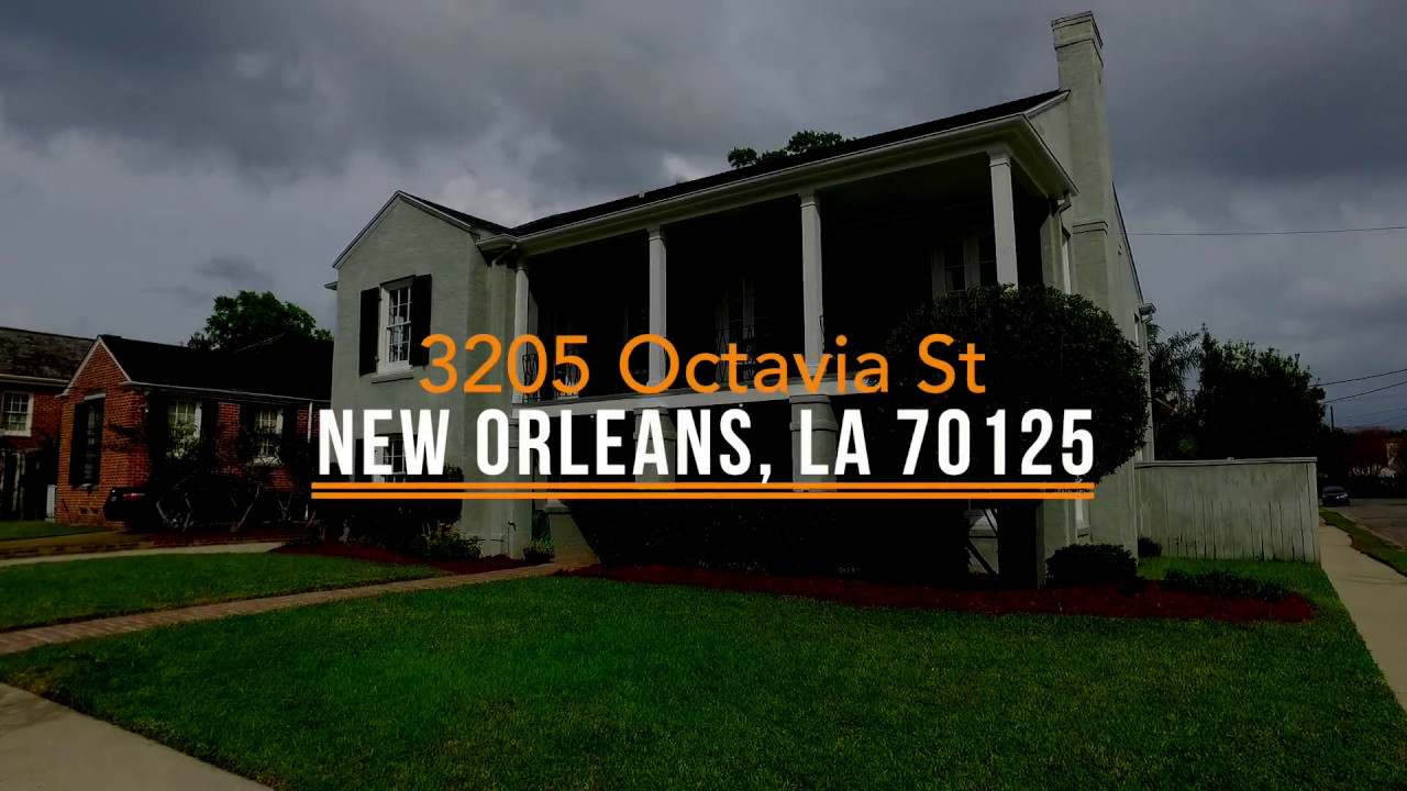 New Orleans Luxury Real Estate- 3205 Octavia St