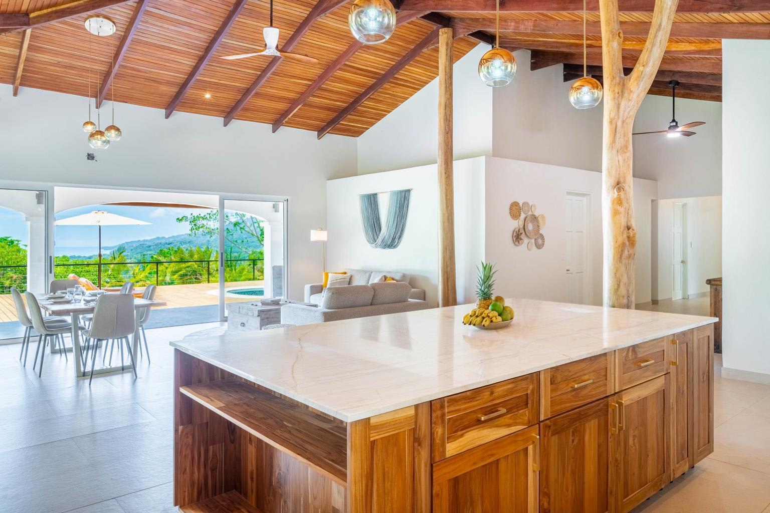 Gorgeous Hacienda-Style Home in Uvita with Ocean Views & in a Fantastic Location!!