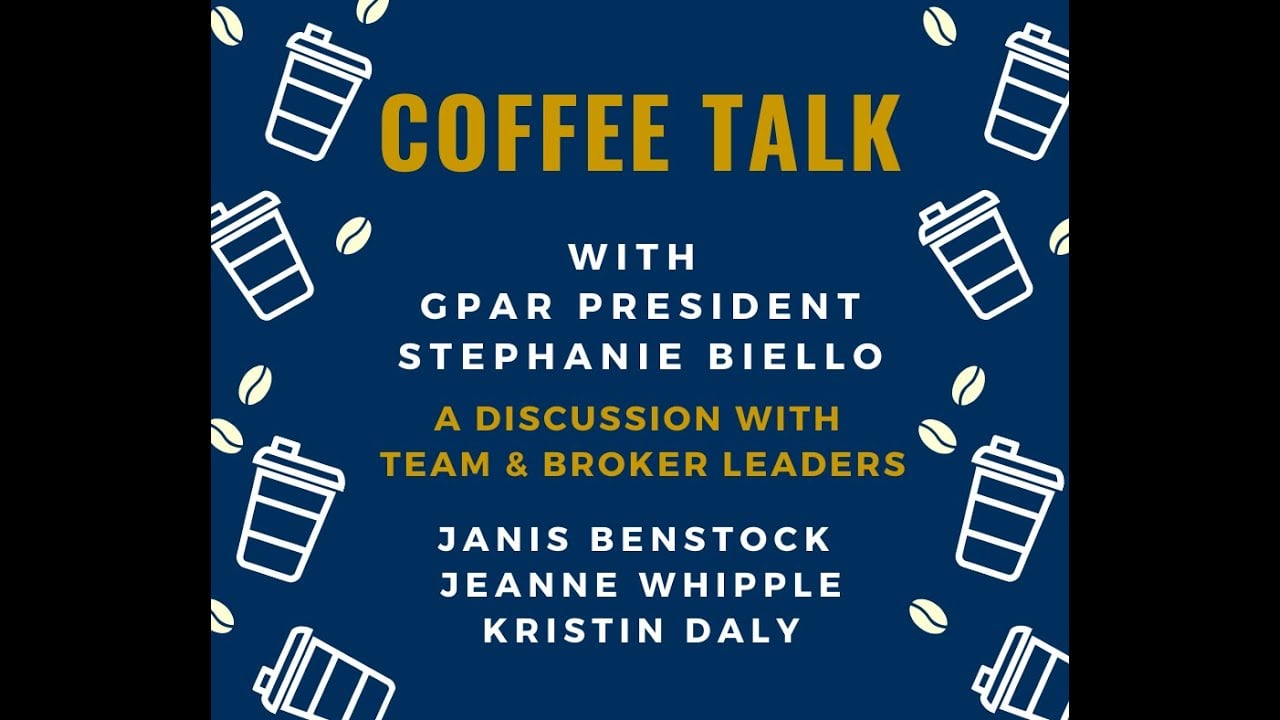 Coffee Talk with GPAR President Stephanie Biello - 5/18/2020