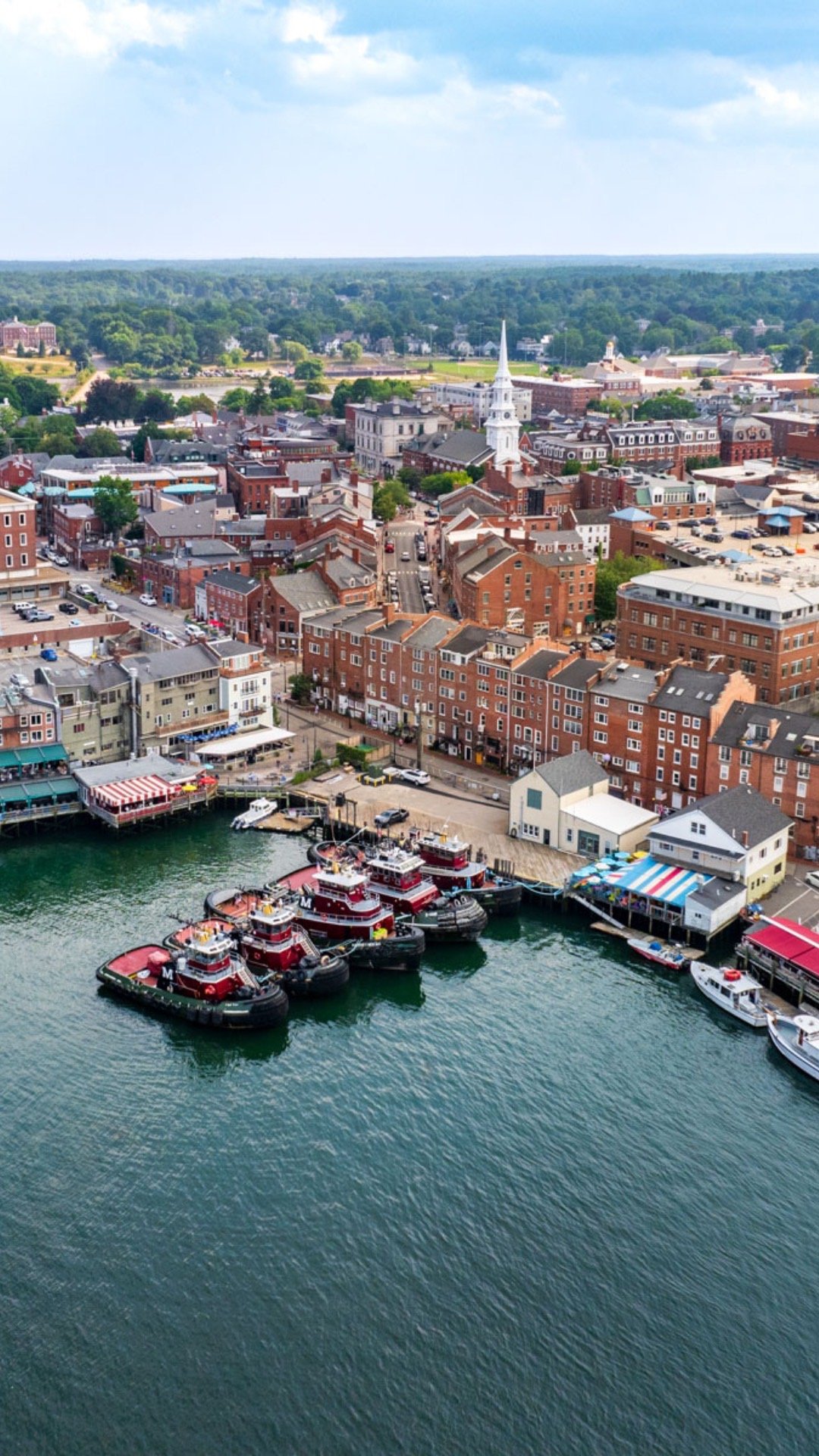 Portsmouth historic waterfront