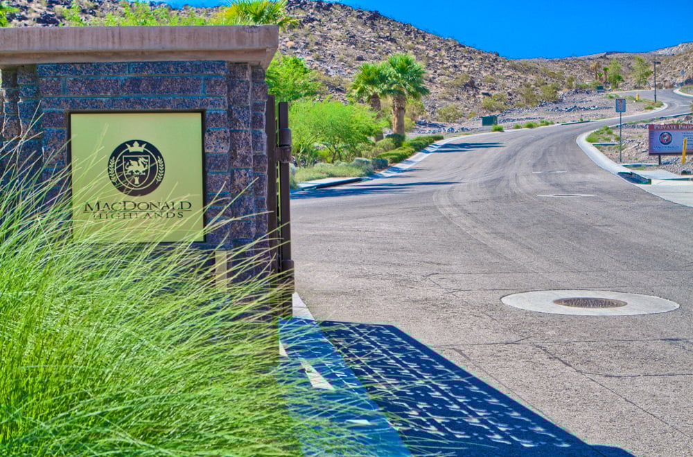 What Are The Top Strip View Locations & Home Sites In MacDonald Highlands?