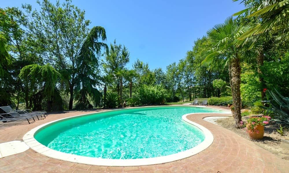 Monastery Near Treia With Golf Course And Pool