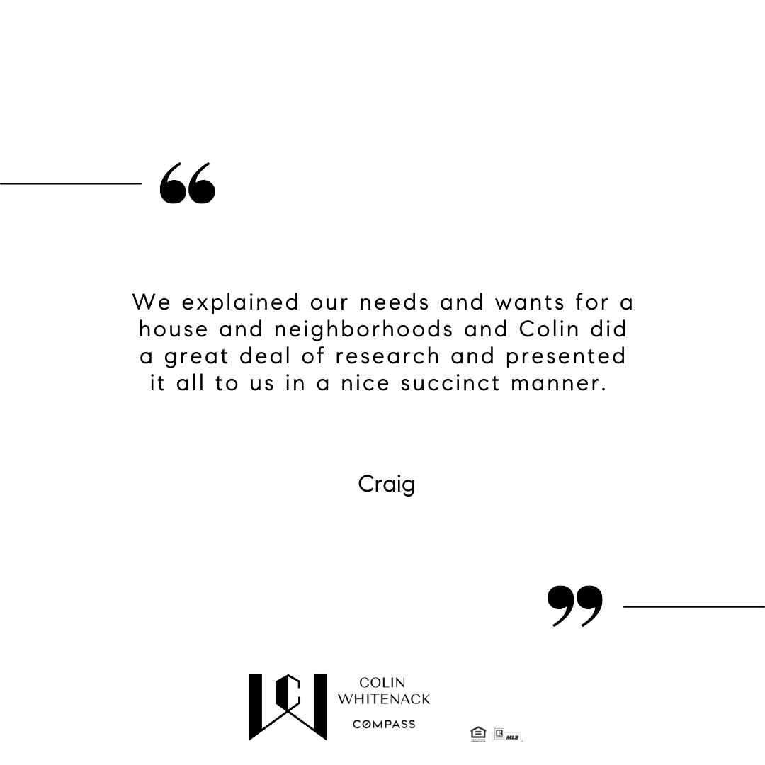 Craig: Colin was brilliant helping us find a house!