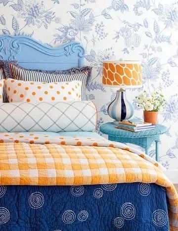 Blue + Orange Color Scheme